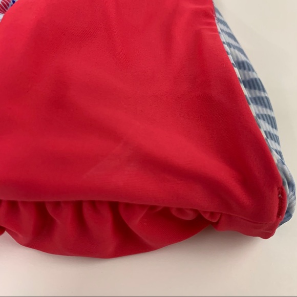 Victorias Secret Bikini Top 7MF Medium Bandeau Red - Picture 6 of 9